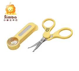 台灣小獅王 Simba放大鏡嬰兒安全剪刀