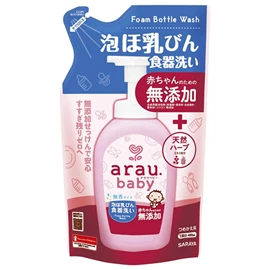 日本ARAU 雅樂寶 奶瓶清潔泡泡/ 補充裝 450ml