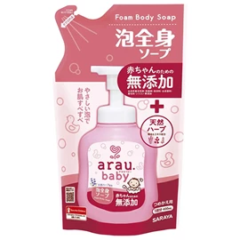 日本ARAU 雅乐宝 2合1沐浴洗发泡泡/ 补充装 400ml