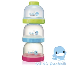 台湾KuKu Duck 叠叠乐食物奶粉罐