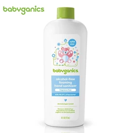 美國BabyGanics 無酒精嬰幼兒消毒搓手液-補充裝 473ml
