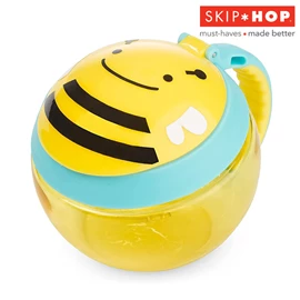 美国Skip Hop 可爱动物园随行零食杯-蜜蜂