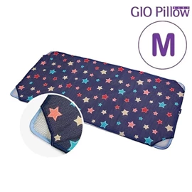 韩国GIO 二合一有机棉超透气排汗床垫-M码 60x120cm 夜晚星星