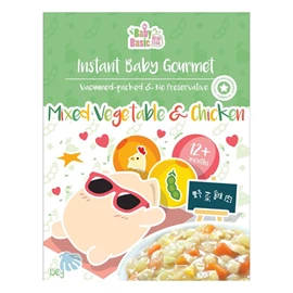 Baby Basic 宝宝百味 即食米米餸 野菜鸡肉(150g x 2)