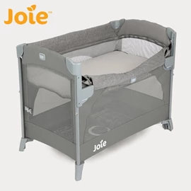英國Joie Kubbie™ Sleep 嬰幼兒伴睡安撫遊戲網床–霧灰