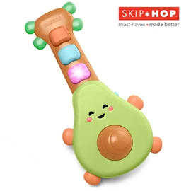 美國Skip Hop Farmstand 蔬果樂園牛油果玩具結他