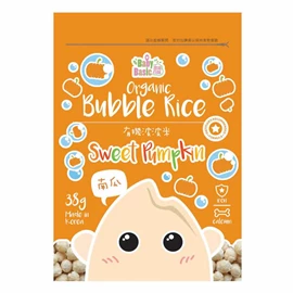 Baby Basic 寶寶百味 有機早餐波波米(南瓜) - 38g