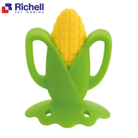 日本Richell 寶寶咬咬系列固齒器-粟米