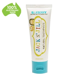澳洲Jack’n Jill 兒童天然牙膏-藍莓 50g