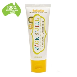 澳洲Jack’n Jill 儿童天然牙膏-香蕉 50g