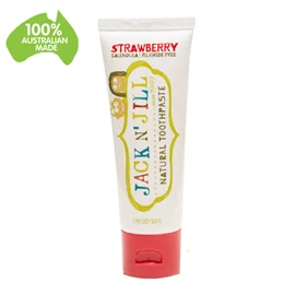澳洲Jack’n Jill 儿童天然牙膏-草苺 50g