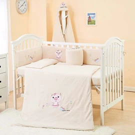 Lenny World 嬰兒床品套裝(針織)-可愛小豬 9件套