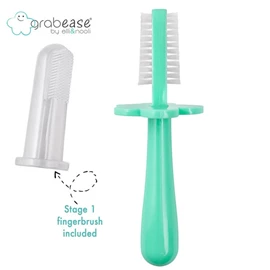 美国grabease 云朵双面幼儿牙刷套装(三色选)