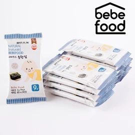 韓國bebefood 嬰幼兒低鈉紫菜-2g X 10包