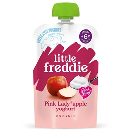 英国Little Freddie 有机红粉佳人苹果希腊式乳酪(6个月起)-100g