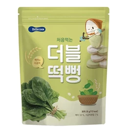 韓國Bebecook 雙色米餅-菠菜味 30g