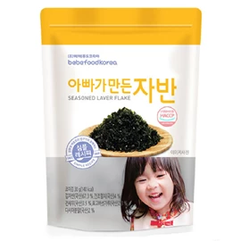 韩国bebefood 婴幼儿烤紫菜-30g