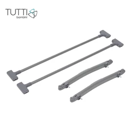 英國Tutti Bambini Cozee XL 床邊嬰兒床配件(搖腳及支撐架)