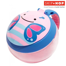 美國Skip Hop 可愛動物園隨行零食杯-蝴蝶