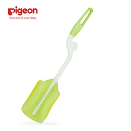 日本Pigeon 奶瓶专用旋转海绵刷