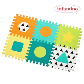美國infantino 拼圖遊戲軟墊-6片裝