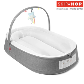 美国Skip Hop Playful Retreat 婴儿窝-麻灰色
