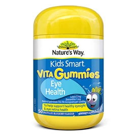 澳洲Nature's Way 兒童藍莓抗氧化藍光護眼軟糖-50粒