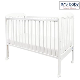 0/3 Baby Sabrina 大版嬰兒床(不包床褥)-白色