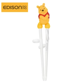 日本Edison 学习筷子(右手用)-维尼熊