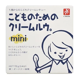 日本Canyon Spice 儿童奶油白酱调理块;75g