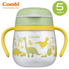 日本Combi LakuMug 學習杯(直飲型)-恐龍世界 240ml