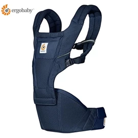 美国Ergobaby Alta 坐垫式背带-透气款 午夜蓝