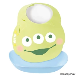 Disney 嬰幼兒立體式圍兜-三眼仔