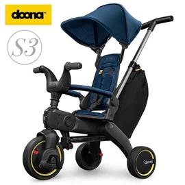 Doona Liki Trike S3 多功能三輪輕便推車-深藍色