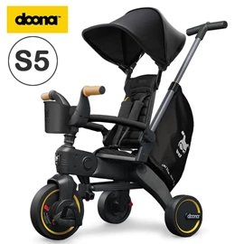 Doona Liki Trike S5 多功能三輪輕便推車-黑色