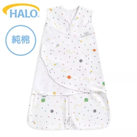 美國Halo Swaddle 二合一嬰兒包被睡袋-純棉 1.5TOG;太空星球