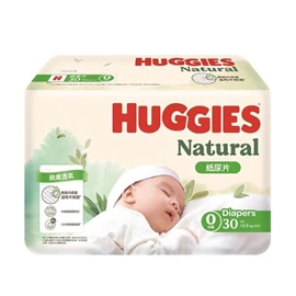 美国Huggies Natural 亲肤纸尿片-初生0码 30片