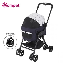 Compet milimili lite α EG Long D 小型犬猫两用车-星空蓝
