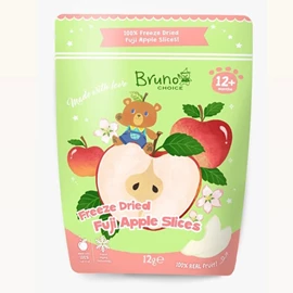 Bruno Choice 小熊寶樂 冷凍乾-片裝蘋果 12g