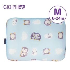 韩国Gio Pillow 超透气护头型 婴儿枕头-M码 企鹅