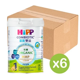 HiPP 喜宝有机双益HMP婴儿配方奶粉-1号 800g X 6罐