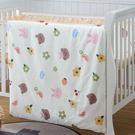 Lenny World 嬰兒空調被(全棉貢緞)-好友時光