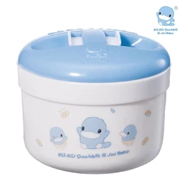 台湾KuKu Duck 密封式两用粉扑盒