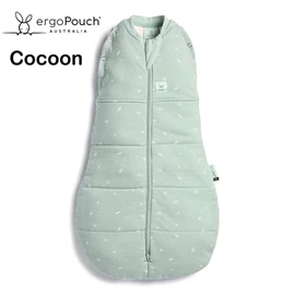 澳洲ergoPouch Cocoon 有机棉二合一舒眠包巾-2.5TOG Sage