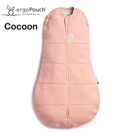 澳洲ergoPouch Cocoon 有机棉二合一舒眠包巾-2.5TOG Berries