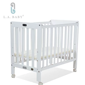 L.A. Baby 摺疊式嬰兒木床 #2100F(不包床褥)