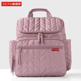 美国Skip Hop Forma 随身行背包-粉紫色
