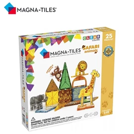 Magna-Tiles 磁力积木-野生动物 25片