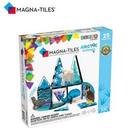 Magna-Tiles 磁力积木-冰极动物 25片