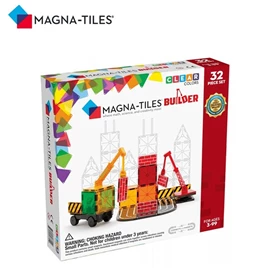 Magna-Tiles 磁力积木-小小建筑师 32片